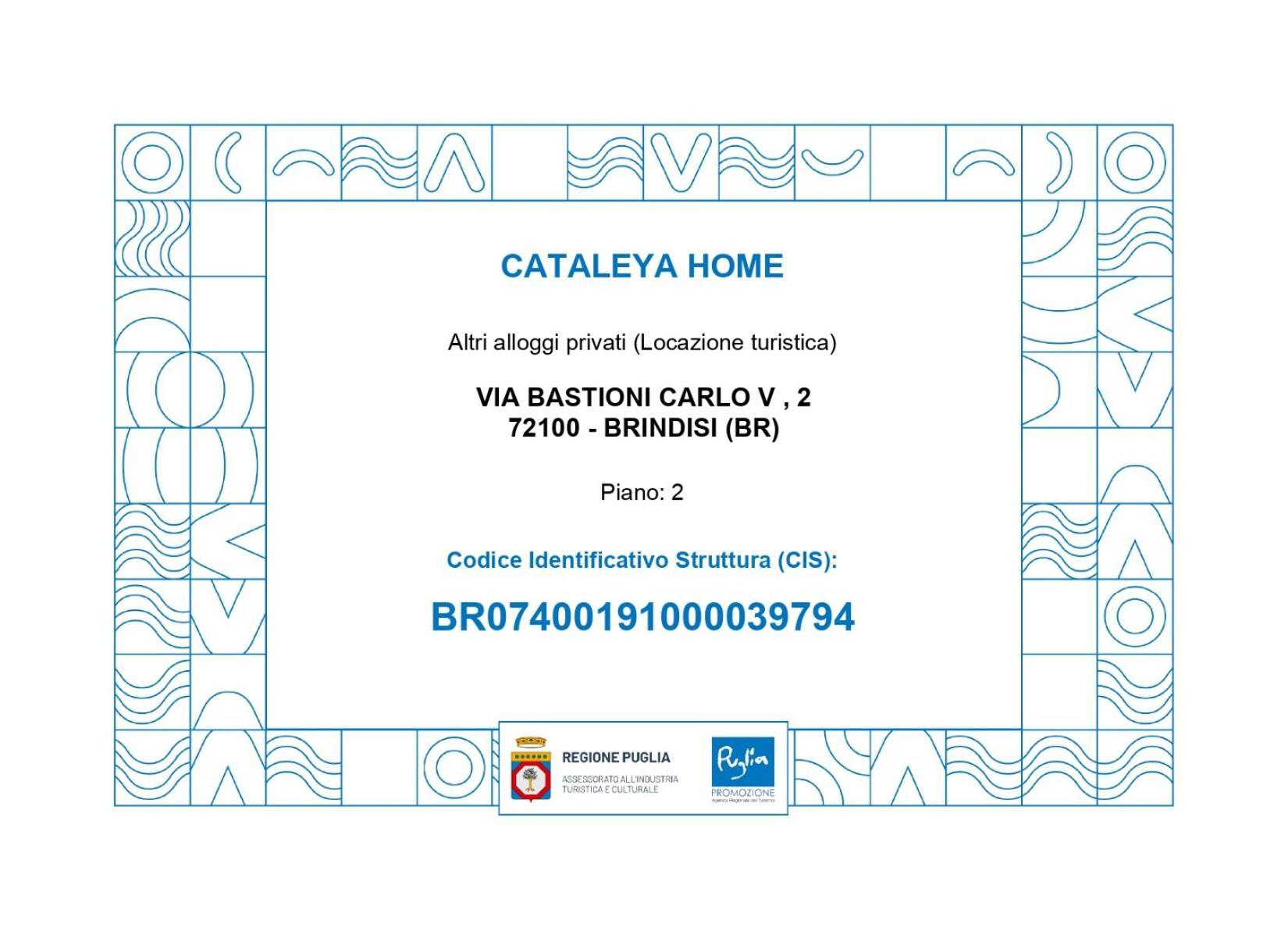 Appartamento Cataleya Home Brindisi Zewnętrze zdjęcie
